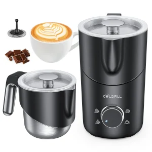8-in-1 Electric Milk Frother & Steamer