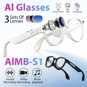 AI Smart Camera Translation Glasses
