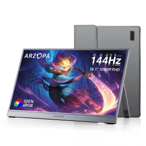 ARZOPA 16.1” 144Hz Portable Monitor